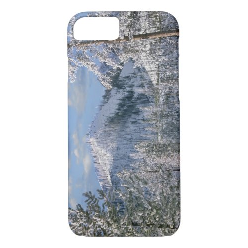 Winter in Yellowstone National Park Wyoming iPhone 87 Case