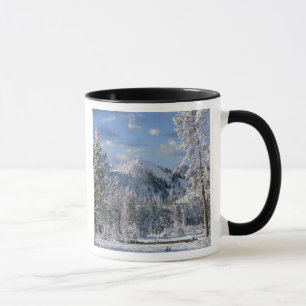 Winter in Yellowstone National Park, Wyoming Mug