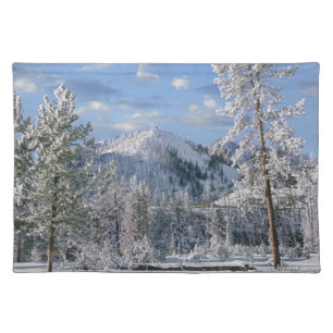 Winter in Yellowstone National Park, Wyoming Placemat