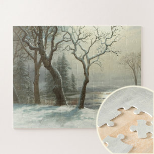 Winter in Yosemite by Albert Bierstadt  Jigsaw Puzzle