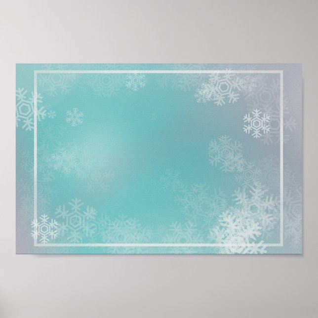 Winter Inspired - Artistic  Poster (Front)