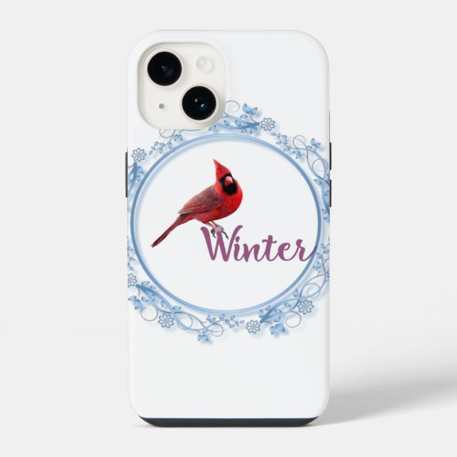 Winter  iphone case (Back)