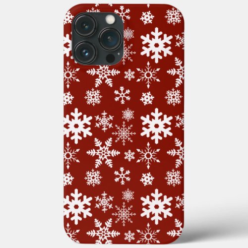 Winter Iphone Case Red