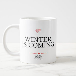 Winter Is Coming Giant Coffee Mug