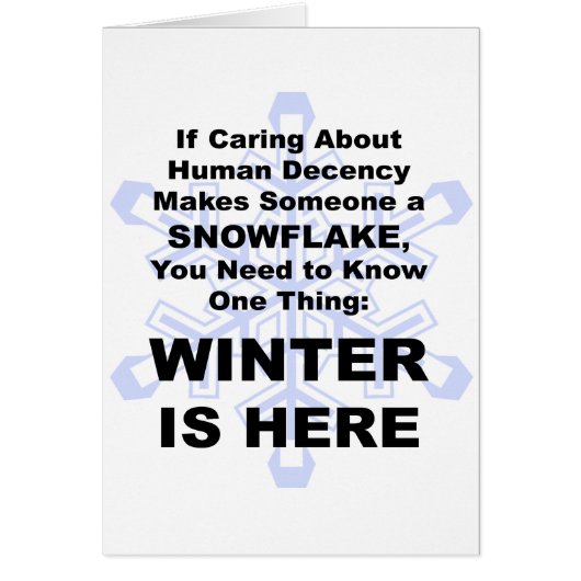 Winter is Here Cards (Front)