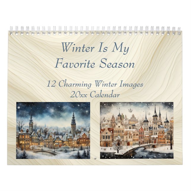 Winter Is My Favorite Season Calendar (Cover)