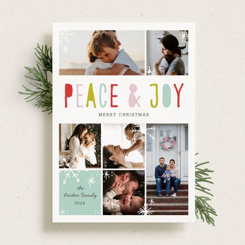 Winter Joy Holiday Card