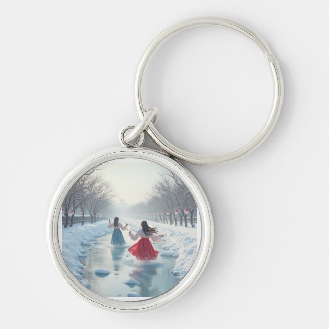Winter keyring (Front)