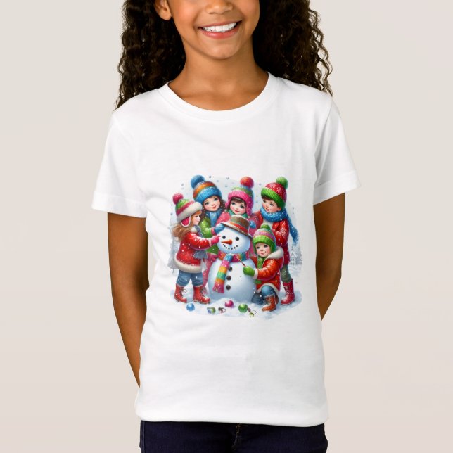 Winter Kids T-Shirt (Front)