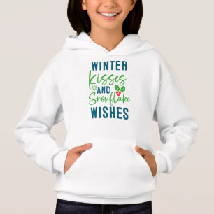 Winter Kisses And Snowflake Wishes-51963 T-Shirt Hoodie