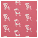 Winter Knit Christmas Yule Bock Fabric