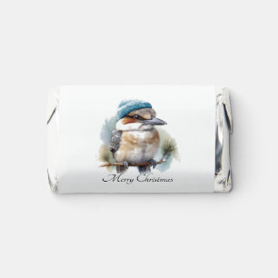 Winter Kookaburra Wishes, custom Hershey's Miniatures