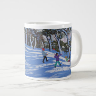 Winter Ladmanlow Derbyshire 2013 Giant Coffee Mug