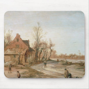 Winter Landscape, 1623 Mouse Pad
