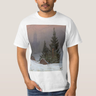 Winter Landscape, 1811 by Caspar David Friedrich T-Shirt
