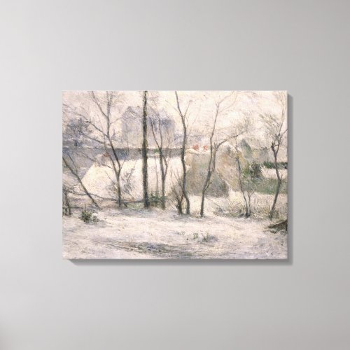 Winter Landscape 1879 Canvas Print