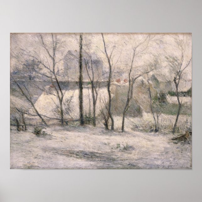 Winter Landscape, 1879 Poster (Front)