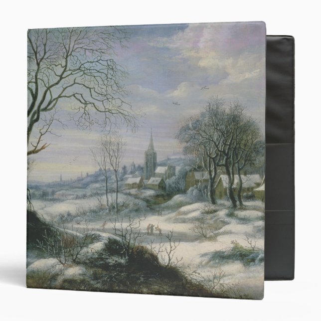 Winter landscape 3 ring binder (Front/Inside)