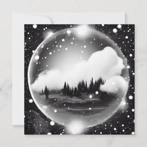 Winter Landscape Bubble