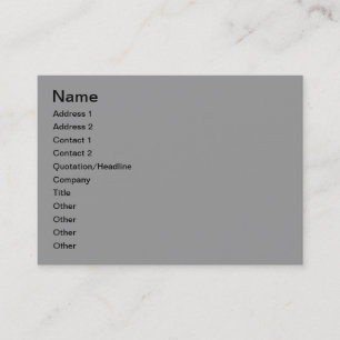 Winter landscape business card