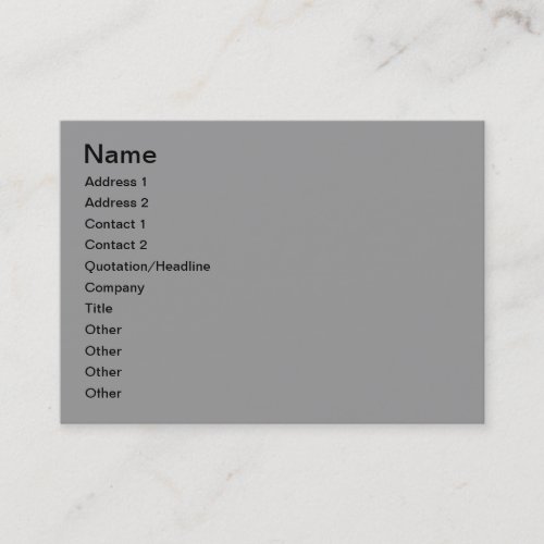 Winter landscape business cards