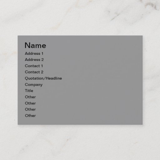 Customizable Winter landscape business cards