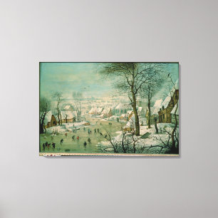 Winter Landscape Canvas Print