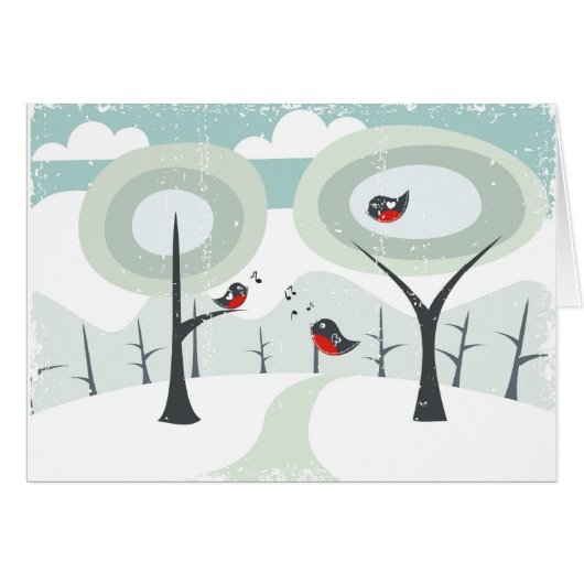 winter landscape cards (Front Horizontal)