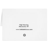 Winter Landscape Cards (Back Horizontal)