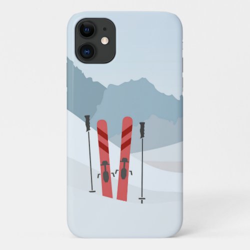 Winter landscape iPhone 11 case