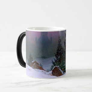 Winter Landscape Caspar David Friedrich Color Morph Mug