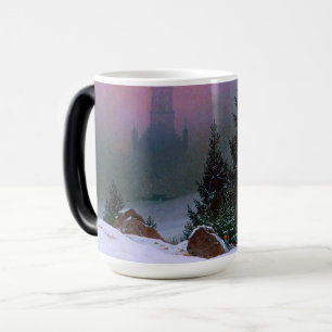 Winter Landscape Caspar David Friedrich Color Morph Mug
