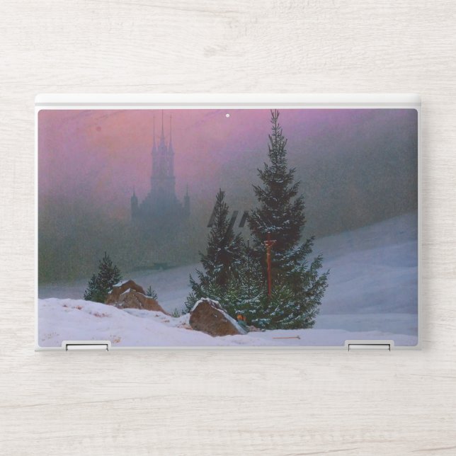 Winter Landscape Caspar David Friedrich HP Laptop Skin (Front)