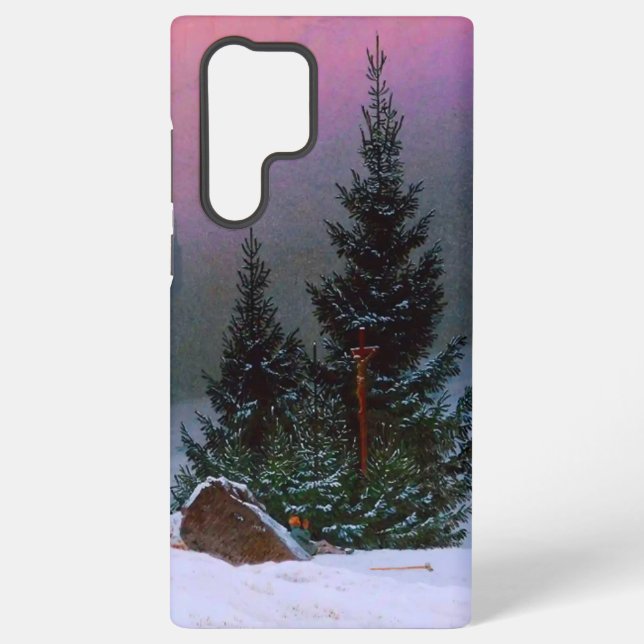 Winter Landscape Caspar David Friedrich Samsung Galaxy Case (Back)