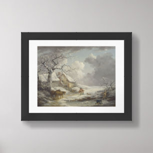 Winter Landscape Framed Art