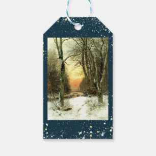 Winter Landscape Gift Tags