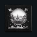 Winter Landscape Globe Gift Box<br><div class="desc">Winter Landscape Globe

Customize the background on this item with your own text and image elements or redesign this product entirely from scratch by replacing our design with your own! Choose your favorite fonts,  colors and styles and visit our shop for more.</div>