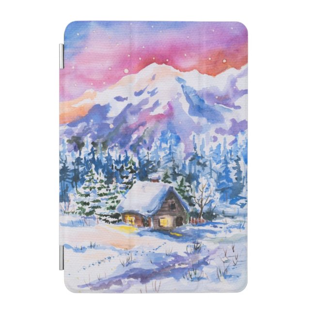 Winter landscape iPad mini cover (Front)