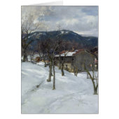 Winter landscape near Kutterling, 1899 (Front)