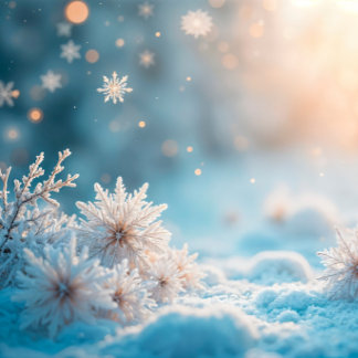 Winter Landscape Passport Holder