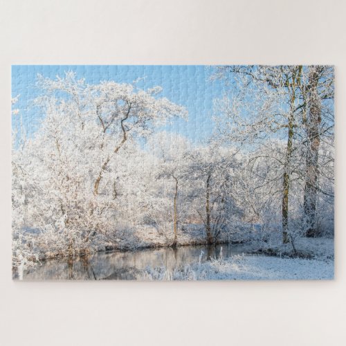 Winter Landscape Photo 1014 pieces Jigsaw Puzzle