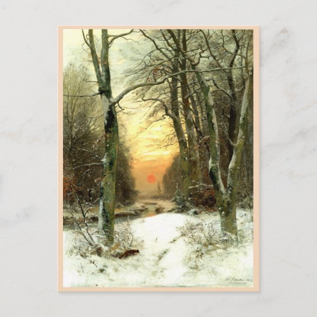 Winter Landscape Postcard (Front)