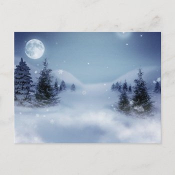 Winter Landscape Postcard by Argos_Photography at Zazzle