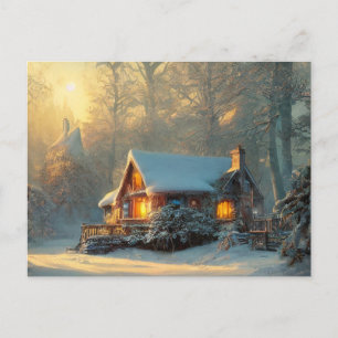 Winter Landscape Postcard