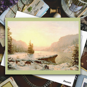 Winter Landscape Postcard