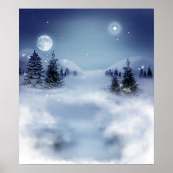 Winter Landscape Poster by Argos_Photography at Zazzle