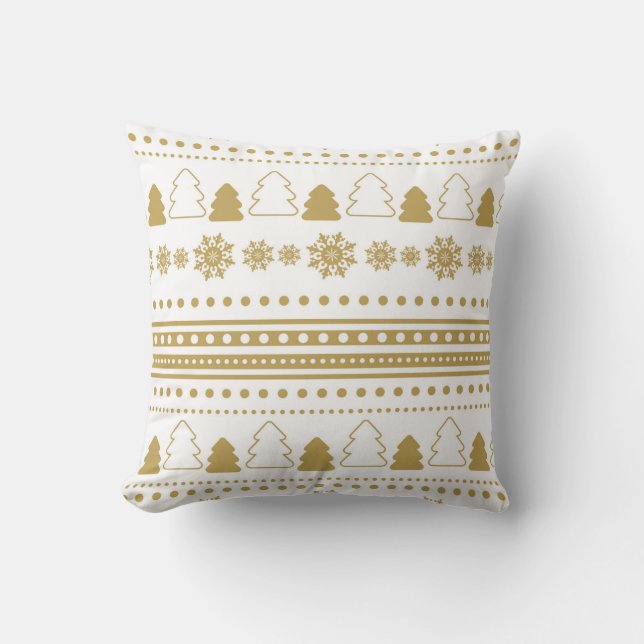 Winter Landscape Throw Pillow (Front)