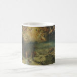 Winter Landscape With Villagers Gathering Wood Coffee Mug