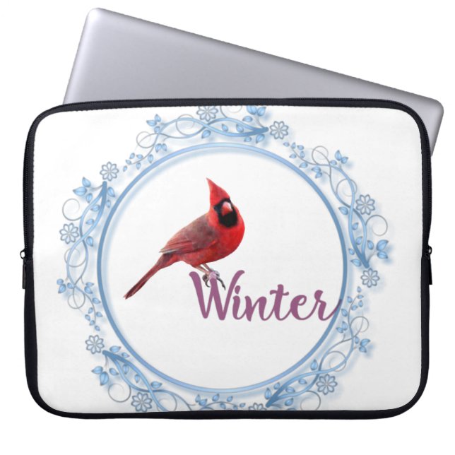 Winter  laptop sleeve (Front)