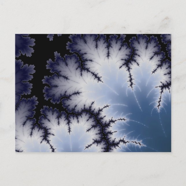 Winter Leaf Postcard (Front)